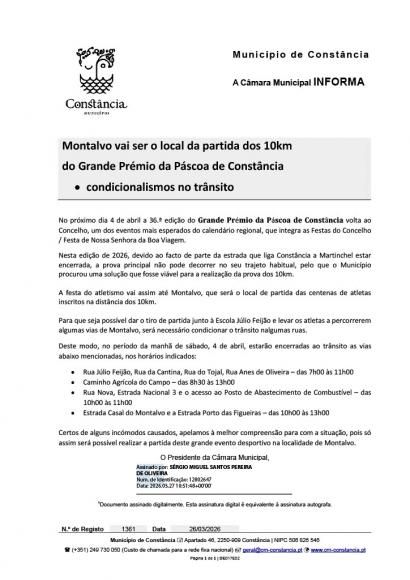 Informa&ccedil;&atilde;o &agrave; Popula&ccedil;&atilde;o