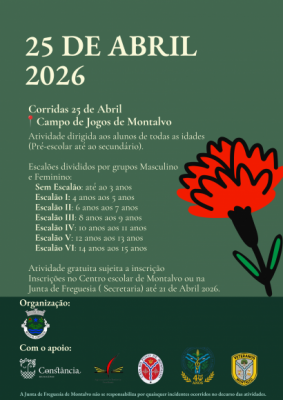 Corridas 25 abril 2026