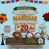 Desfile de apresenta&ccedil;&atilde;o das " Marchas de Montalvo"