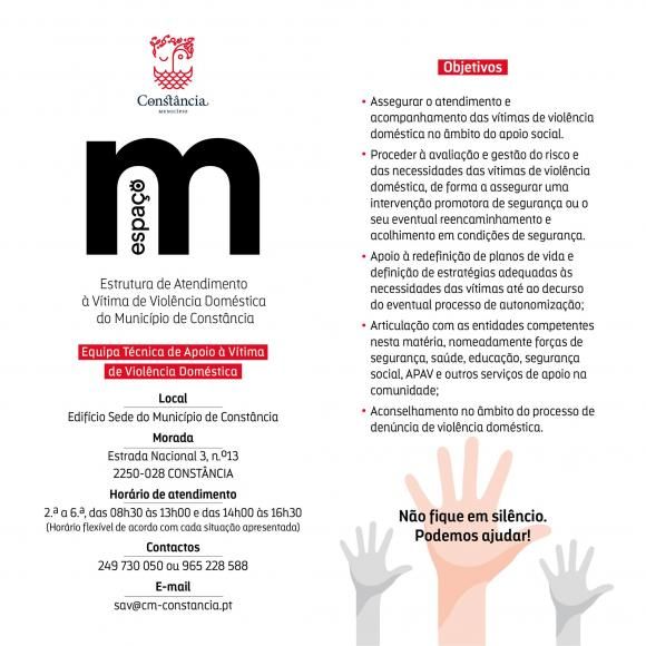 Espa&ccedil;o M de Const&acirc;ncia &ndash; Estrutura de Atendimento a V&iacute;timas de Viol&ecirc;ncia Dom&eacute;stica